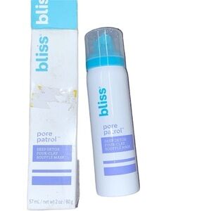 Bliss Pore Patrol deep detox clay souffle mask